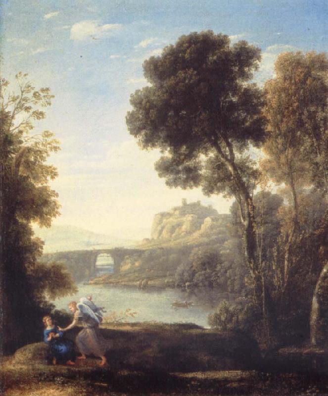 Claude Lorrain Landscape with Hagar and the Angel China oil painting art